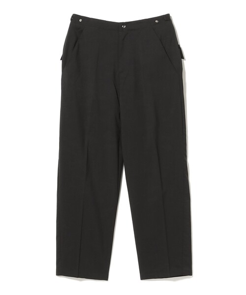 International Gallery BEAMS（インターナショナルギャラリービームス）の「QUATTROCCHI / ウールポリウレタン イージーパンツ（その他パンツ・メンズ・グレー/ネイビー/ブラック・48）」の2枚目の写真