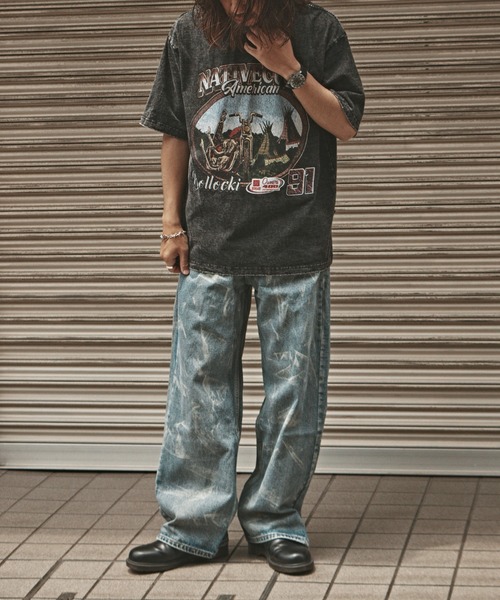 セール】Vintage Process Motorcycle T-Shirt / ヴィンテージ