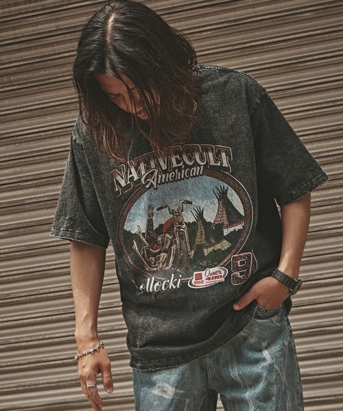 セール】Vintage Process Motorcycle T-Shirt / ヴィンテージ