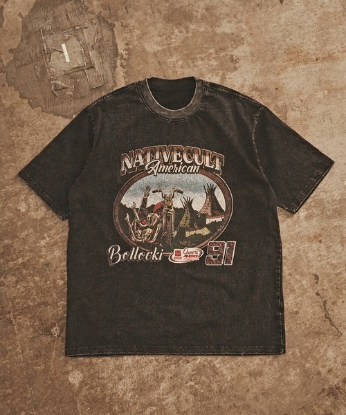 セール】Vintage Process Motorcycle T-Shirt / ヴィンテージ