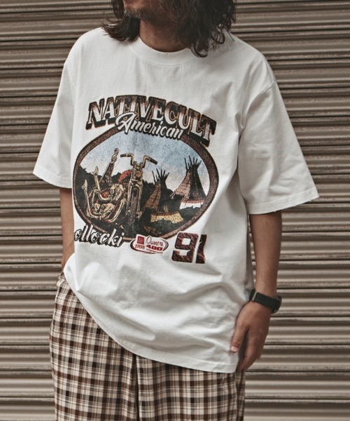 国内配送★READYMADE★T-SHIRTS ヴィンテージ加工 完売必至 ヴィンテージ加工Tシャツ | 韓国ファッション 高速ターミナル