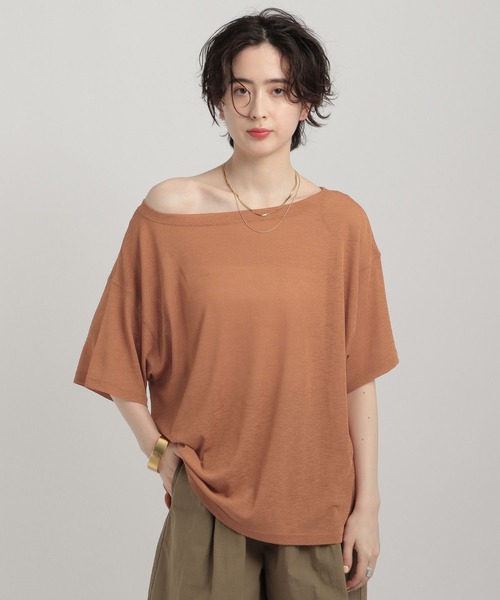 9090girls Tシャツ　オフショル Off shoulder camo thermal L/S Tee【9090 girl】 – YZ