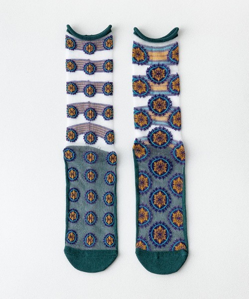 REBALANCE（リバランス）の「レディース シアー中丈ソックス（ソックス/靴下・レディース・V/K/L/M/N/B/G/I/P/R/Y/C/D/E/F/S/T/U/W/A/H/J/O/Q/X・FREE）」の18枚目の写真