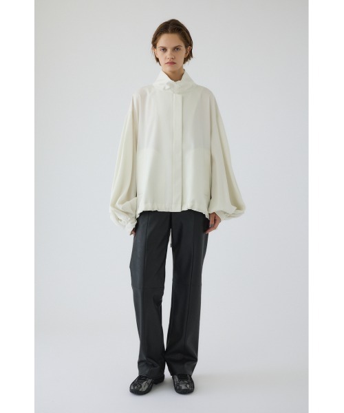 RIM.ARK（リムアーク）の「Leather like PT レザーライクパンツ（スラックス・レディース・ブラック・38/36）」の10枚目の写真