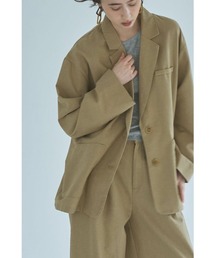 marjour | LINEN BLEND OVER JACKET(テーラードジャケット)