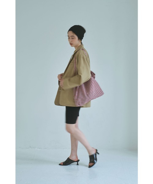 marjour(マージュール)の「LINEN BLEND OVER JACKET(テーラードジャケット・レディース・ベージュ・M)」の15枚目の写真