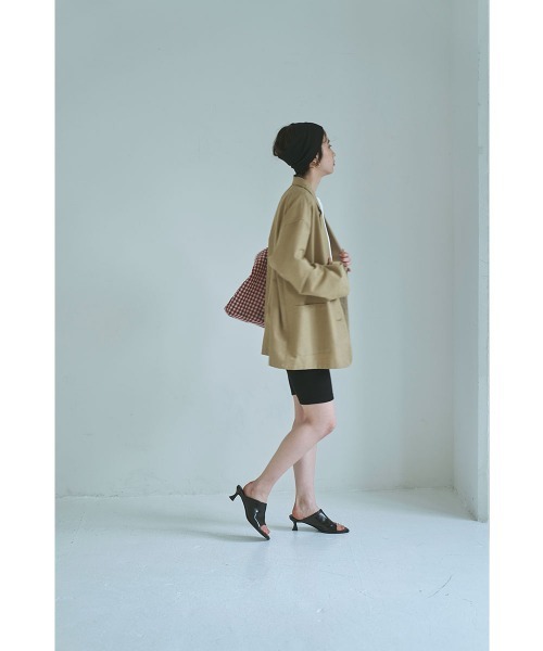 marjour(マージュール)の「LINEN BLEND OVER JACKET(テーラードジャケット・レディース・ベージュ・M)」の18枚目の写真