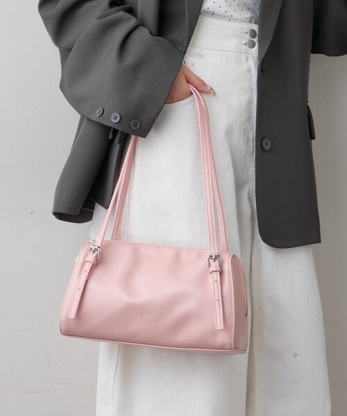 mystic（ミスティック）の「【新色ピンク】lotiワイドボストンBAG（ボストンバッグ・レディース・キャメル/ブラック/アイボリー/ピンク・ONE SIZE）」の21枚目の写真