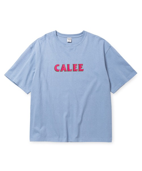 CALEE（キャリー）の「VINTAGE TYPE SYNDICATE RETRO GIRL TEE ＜NATURALLY PAINT DESIGN＞（Tシャツ/カットソー・メンズ・ライトブルー/ブラック/イエロー/ホワイト・MEDIUM/LARGE/X-LARGE/SMALL/XX-LARGE）」の8枚目の写真