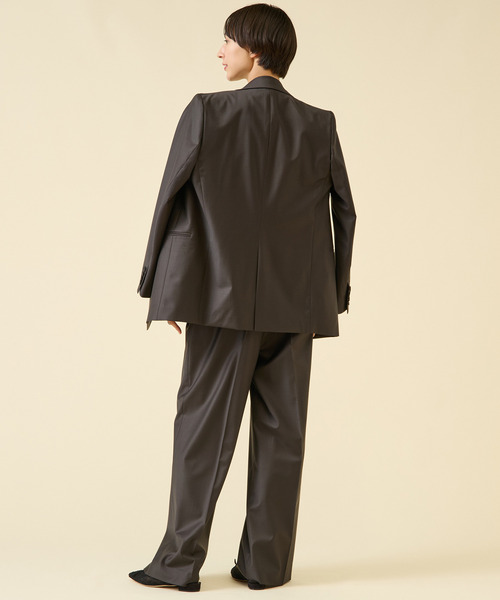 martinique(マルティニーク)の「《定番》ESSENTIALパンツ(セットアップ可)(その他パンツ・レディース・ダークブラウン/ブラック・1/2)」の9枚目の写真