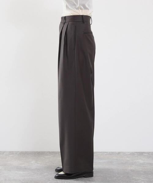 martinique(マルティニーク)の「《定番》ESSENTIALパンツ(セットアップ可)(その他パンツ・レディース・ダークブラウン/ブラック・1/2)」の15枚目の写真