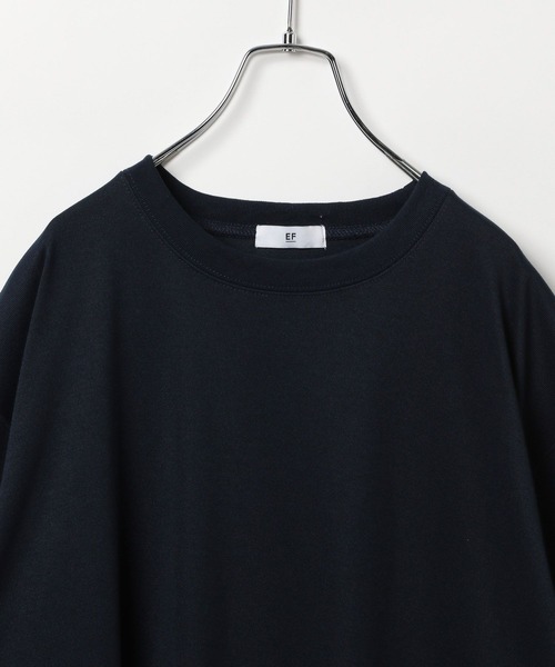 BAYFLOW(ベイフロー)の「【EF(エフ)】スエットTシャツ/SWEATEE(MEN)(Tシャツ/カットソー・メンズ・ベージュ/ネイビー/ブラウン・LARGE/MEDIUM)」の10枚目の写真
