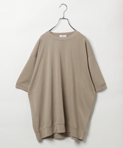 BAYFLOW(ベイフロー)の「【EF(エフ)】スエットTシャツ/SWEATEE(MEN)(Tシャツ/カットソー・メンズ・ベージュ/ネイビー/ブラウン・LARGE/MEDIUM)」の7枚目の写真