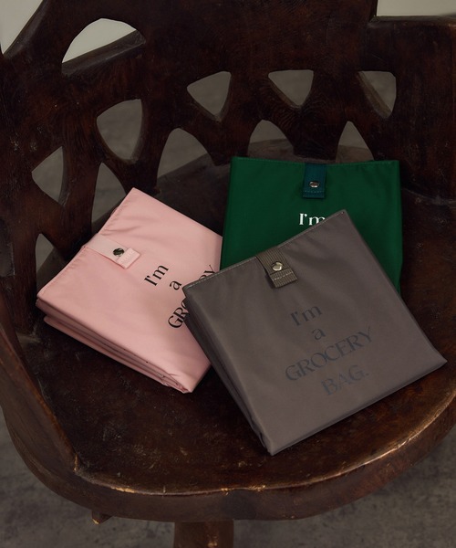 SALON adam et rope'（サロン アダム エ ロペ）の「【WEB限定】スクエアクーラーバッグ［保冷・大容量］（トートバッグ・レディース・ダークブラウン/グリーン/ピンク・FREE）」の12枚目の写真