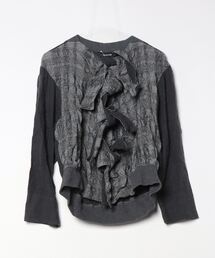 美品 メルシーボークー タイサクプルオーパー mercibeaucoup,（メルシーボークー）の「タイサクニット（ニット