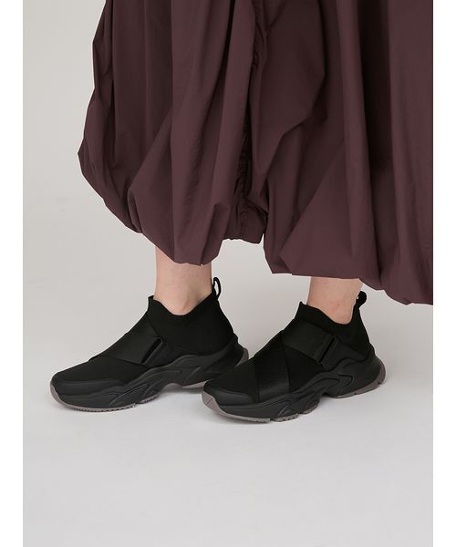 emmi（エミ）の「ナイロンバルーンワンピース（ワンピース・レディース・ライム/ブラウン/ブラック・0/1）」の13枚目の写真