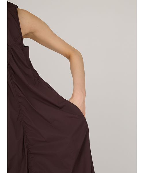 emmi（エミ）の「ナイロンバルーンワンピース（ワンピース・レディース・ライム/ブラウン/ブラック・0/1）」の16枚目の写真