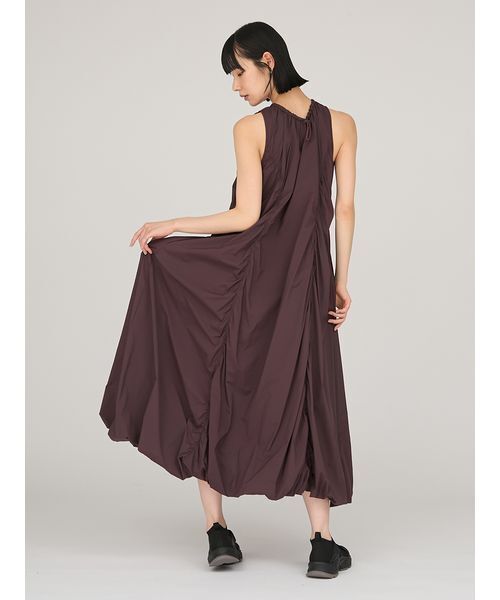 emmi（エミ）の「ナイロンバルーンワンピース（ワンピース・レディース・ライム/ブラウン/ブラック・0/1）」の18枚目の写真