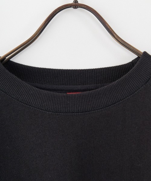 Manhattan Portage（マンハッタンポーテージ）の「[MANHATTAN PORTAGE/マンハッタンポーテージ] 別注 ロゴプリント カットオフスウェット（スウェット・レディース・グレー/ブラック/ピンク/ネイビー/オートミール・F）」の18枚目の写真