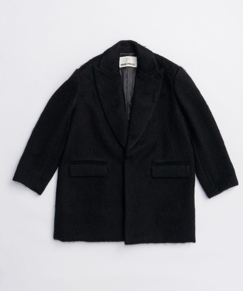モヘアシャギーテーラードコート / Mohair Shaggy Tailored Coat