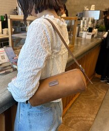 mystic | loti スウェードドラムBAG(ハンドバッグ)