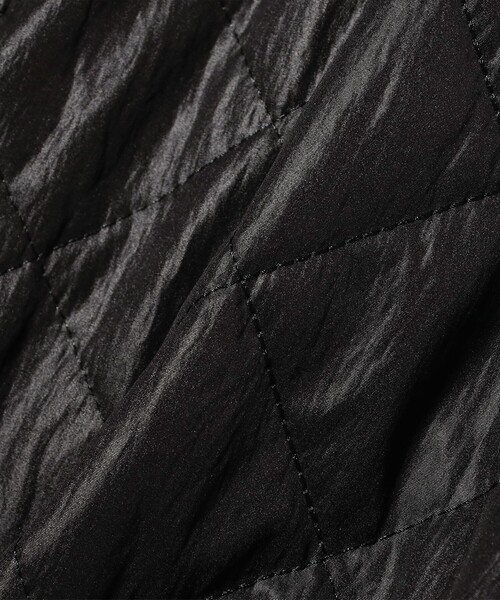 CAROLINA GLASER（カロリナ グレイサー）の「リボン キルティング ブルゾン（ブルゾン・レディース・ブルー系その他/ブラック・ONE SIZE）」の7枚目の写真