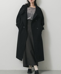 ステンカラーコート（ブラック/黒色系）ファッション通販 - ZOZOTOWN