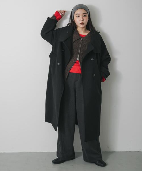 セール】スタンドカラーロングコート（その他アウター）｜SENSE OF