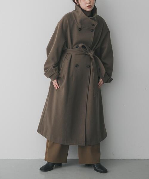 セール】スタンドカラーロングコート（その他アウター）｜SENSE OF