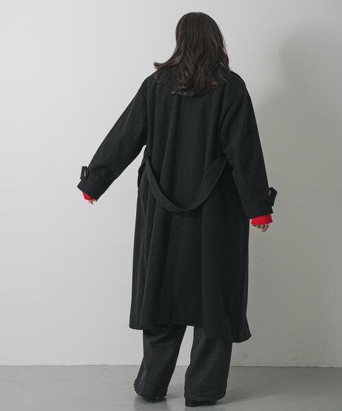 セール】スタンドカラーロングコート（その他アウター）｜SENSE OF