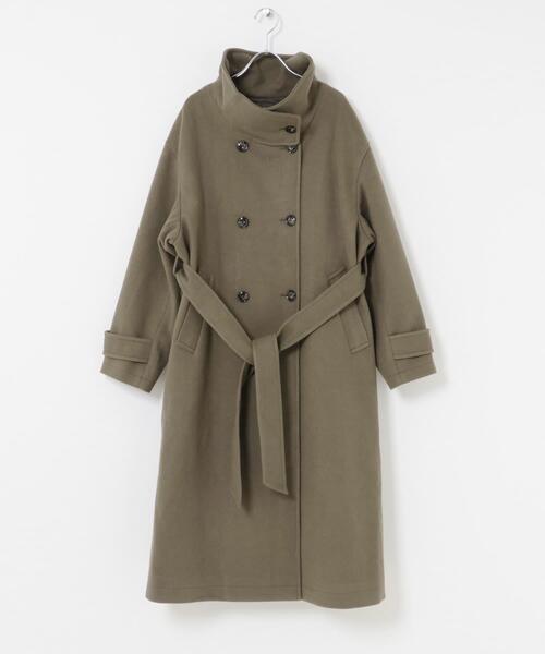 セール】スタンドカラーロングコート（その他アウター）｜SENSE OF