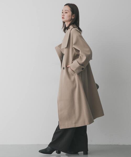 セール】スタンドカラーロングコート（その他アウター）｜SENSE OF