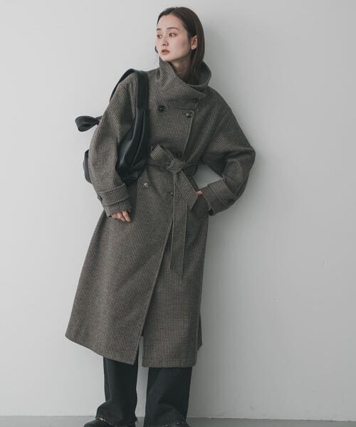 セール】スタンドカラーロングコート（その他アウター）｜SENSE OF