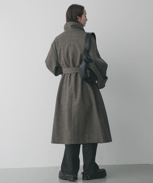 セール】スタンドカラーロングコート（その他アウター）｜SENSE OF