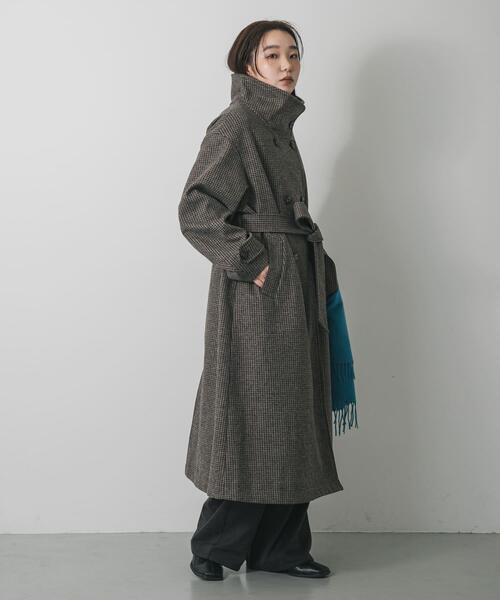 セール】スタンドカラーロングコート（その他アウター）｜SENSE OF