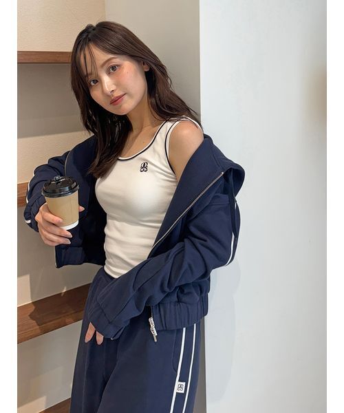 SNIDEL タンクトップ SNIDEL タンクトップ ノースリーブ カップ付きタンクトップ