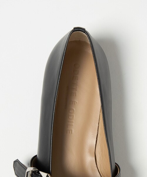 ODETTE E ODILE（オデットエオディール）の「ベルテッドシャギー フラット10↑（パンプス・レディース・ブラック/その他1/オフホワイト/ダークブラウン・23cm/22.5cm/23.5cm/22cm/25cm/24.5cm/24cm）」の14枚目の写真