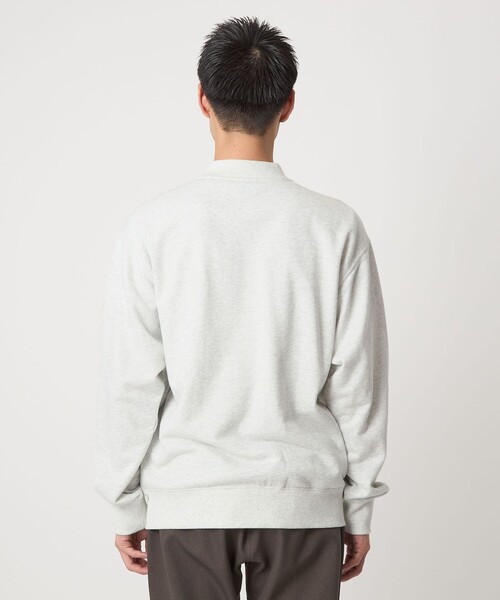 Champion（チャンピオン）の「【別注】＜Champion＞スウェット ジップ リブ ブルゾン（カーディガン/ボレロ・メンズ・ナチュラル/ブラック・M/L）」の4枚目の写真