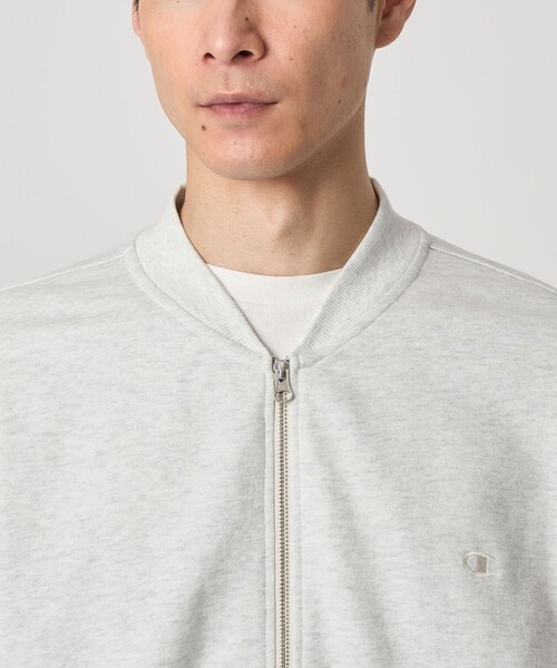 Champion（チャンピオン）の「【別注】＜Champion＞スウェット ジップ リブ ブルゾン（カーディガン/ボレロ・メンズ・ナチュラル/ブラック・M/L）」の17枚目の写真