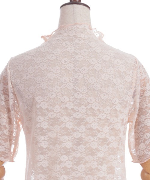 セール】ローズ付レーストップス（Tシャツ/カットソー）｜axes femme