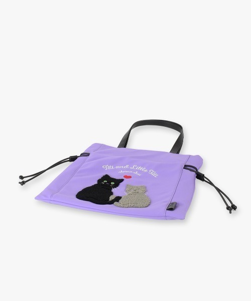 ANNA SUI(アナスイ)の「デイリーTITI トートバッグ(トートバッグ・レディース・ブラック/ブラウン/パープル・FREE)」の4枚目の写真