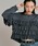 W:Huku�i�t�[�N�j�́u�V���C�j�[ �E�[�� �{�����[�� �t���� �j�b�g / Shiny Wool Frill Knit Top�i�j�b�g/�Z�[�^�[�j�v�b�`���R�[��