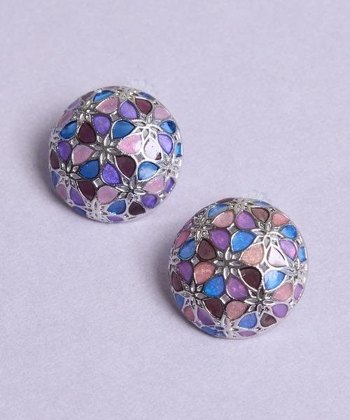 Zoule（ゾーラ）の「Zoule ゾーラ：MOROCCAN　モロッカンシリーズ　kaleido　ピアス（ピアス（両耳用）・レディース・シルバー/ゴールド・FREE）」の5枚目の写真