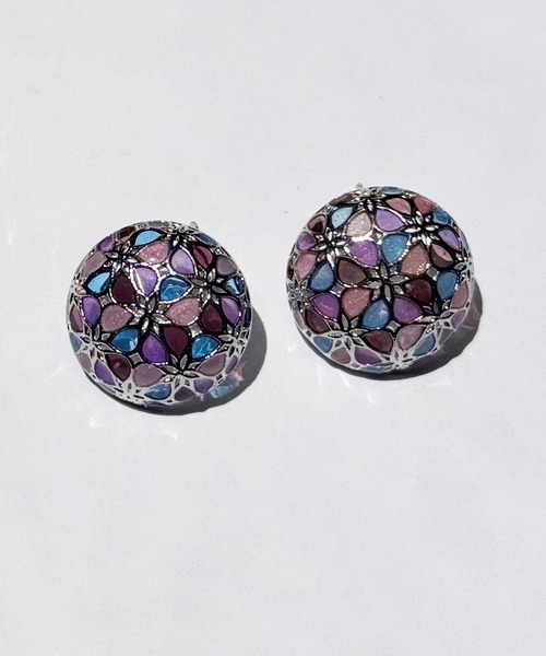 Zoule（ゾーラ）の「Zoule ゾーラ：MOROCCAN　モロッカンシリーズ　kaleido　ピアス（ピアス（両耳用）・レディース・シルバー/ゴールド・FREE）」の3枚目の写真