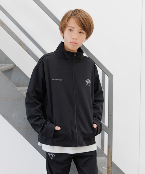 GLOBAL WORK（グローバルワーク）の「スゴラクストレッチブルゾン/575627（ブルゾン・キッズ・チャコールグレー/ブラック・160cm/140cm/130cm/150cm）」の8枚目の写真