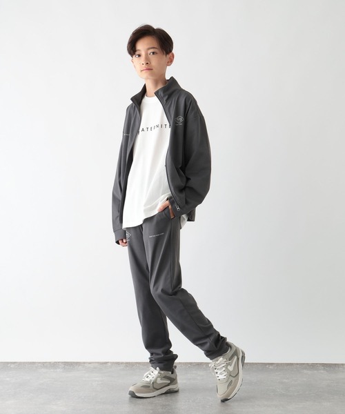 GLOBAL WORK（グローバルワーク）の「スゴラクストレッチブルゾン/575627（ブルゾン・キッズ・チャコールグレー/ブラック・160cm/140cm/130cm/150cm）」の11枚目の写真