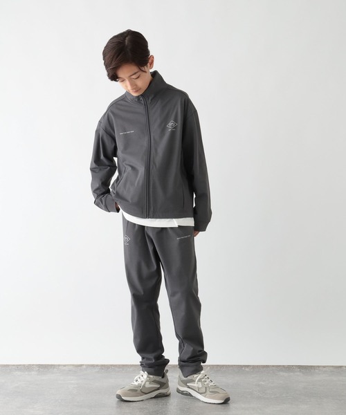 GLOBAL WORK（グローバルワーク）の「スゴラクストレッチブルゾン/575627（ブルゾン・キッズ・チャコールグレー/ブラック・160cm/140cm/130cm/150cm）」の14枚目の写真