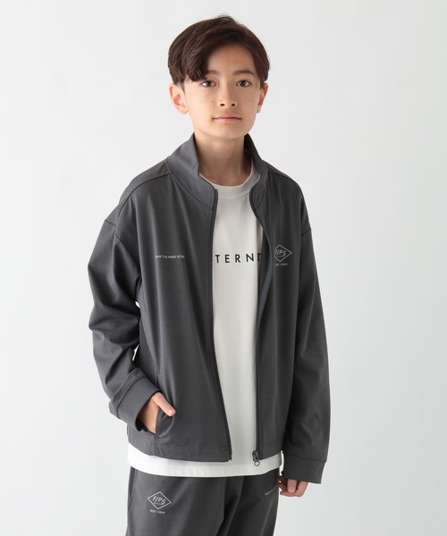 GLOBAL WORK（グローバルワーク）の「スゴラクストレッチブルゾン/575627（ブルゾン・キッズ・チャコールグレー/ブラック・160cm/140cm/130cm/150cm）」の17枚目の写真