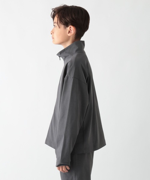 GLOBAL WORK（グローバルワーク）の「スゴラクストレッチブルゾン/575627（ブルゾン・キッズ・チャコールグレー/ブラック・160cm/140cm/130cm/150cm）」の22枚目の写真