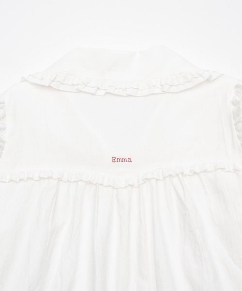 smyeon フリルコットンブラウス Smyeon フリルコットン ブラウス